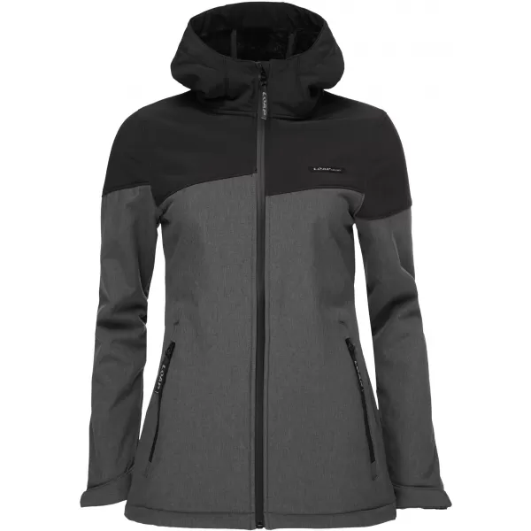  Ženska softshell jakna LOAP LUDYSA TEMNO SIVA 