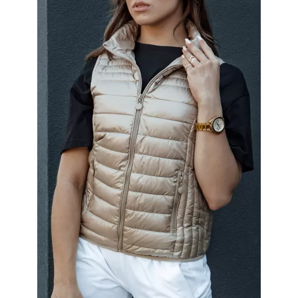  Telovnik DSTREET STYLISHZ TY4439 KARAMELA 