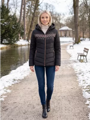 Ženska jakna ALTISPORT DELSY ČRNA