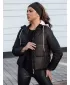 Ženska jakna DSTREET NORDPUFF ČRN