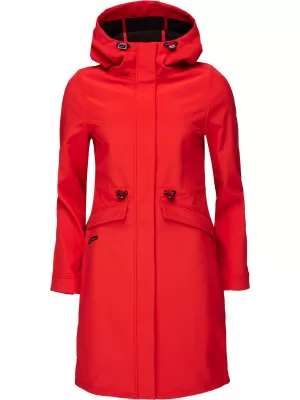 Ženski softshell plašč LOAP LUNARA RDEČA