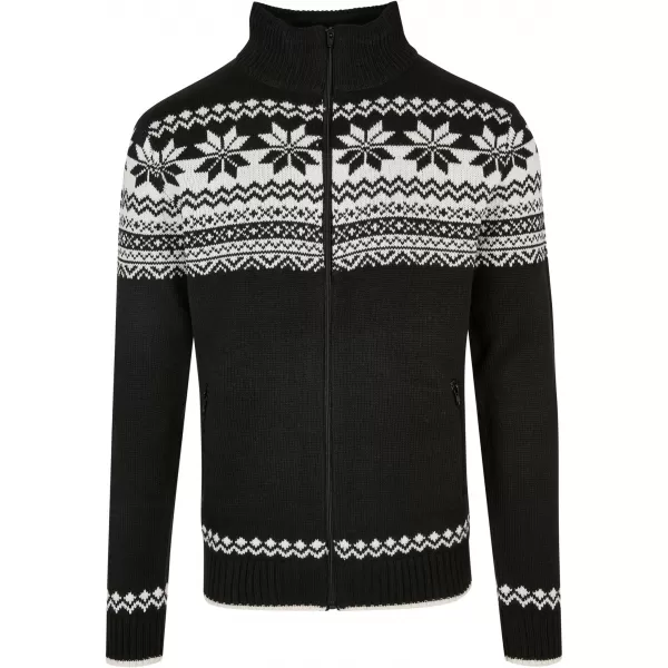  Moška jopica BRANDIT CARDIGAN NORWEGER BD5030 ČRN 