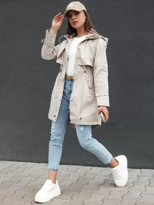 Ženska jakna DSTREET FASHLOVE TY4393 SVETLO SIVA
