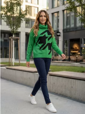 Ženski pulover ALTISPORT DELLA ZELENA