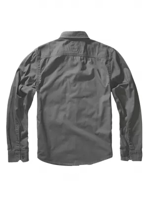 Srajca BRANDIT VINTAGE BD9373 OGLJE SIVA
