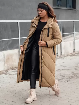 Zimski plašč DSTREET STREETFIT BEŽ