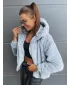 Ženska jakna DSTREET FRESCO TY2972 SVETLO SIVA