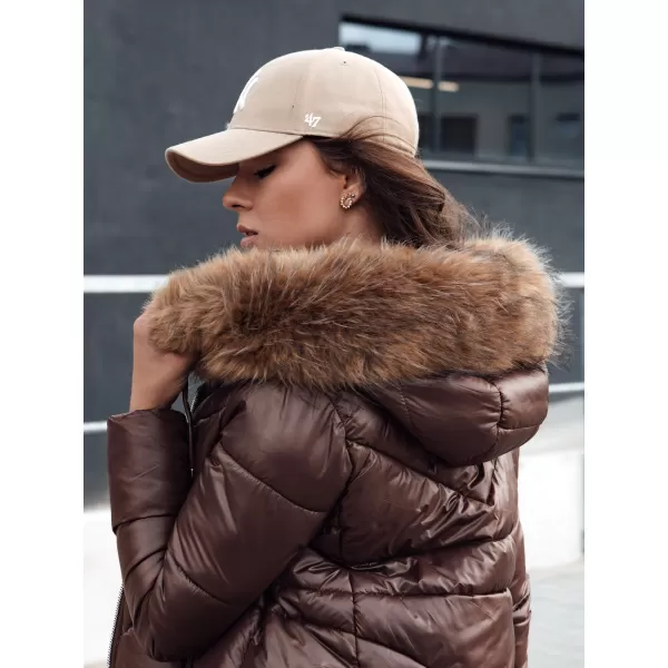  Ženska jakna DSTREET WINTERCHIC KARAMELA 