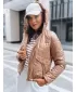Ženska jakna DSTREET LILYWOOL TY3714 ZLATO