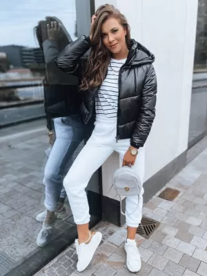 Ženska jakna DSTREET LOLAROSE TY3684 ČRN