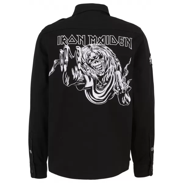  Moška srajca BRANDIT IRON MAIDEN BD61044 ČRNA 
