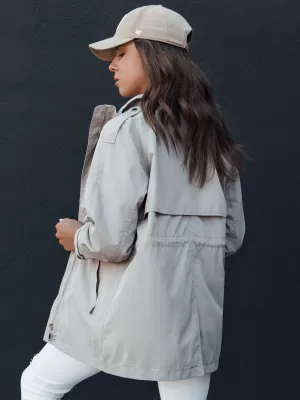 Ženska jakna DSTREET TILAN TY4473 BEŽ