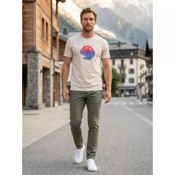  Moška majica s kratkimi rokavi ALTISPORT ALM186129 LEDENO SIVA 