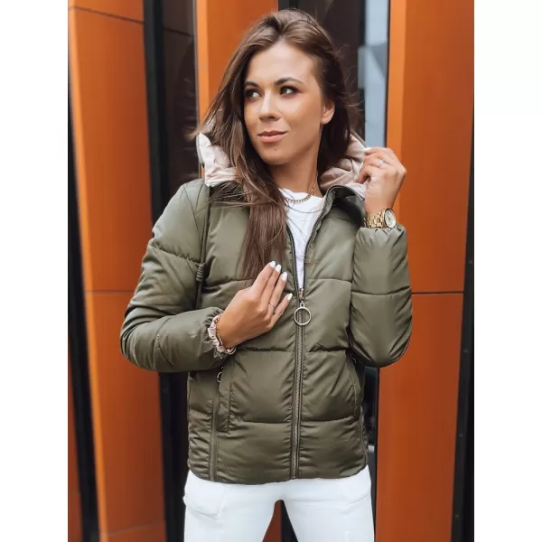  Ženska jakna DSTREET VICTORIA SNUG TY3716 ZELENO 