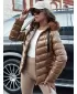 Ženska jakna DSTREET MIRIAL ty4573 KARAMELA