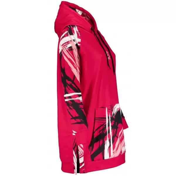  Ženski funkcionalni podaljšani pulover premium ALTISPORT VOJ/ALW039MI03 VIVA MAGENTA 