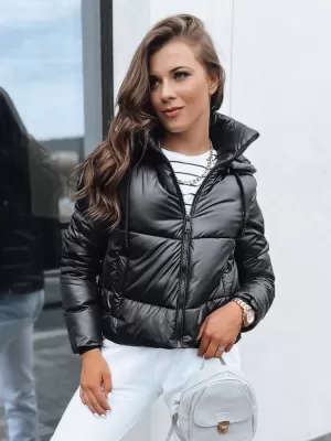 Ženska jakna DSTREET LOLAROSE TY3684 ČRN