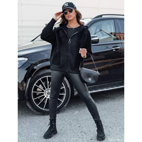  Ženska jakna DSTREET KATHERINE ČRN 