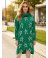 Ženski pulover KIXMI TONYA ZELENA