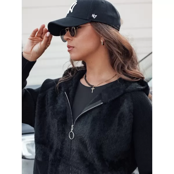  Ženska jakna DSTREET KATHERINE ČRN 
