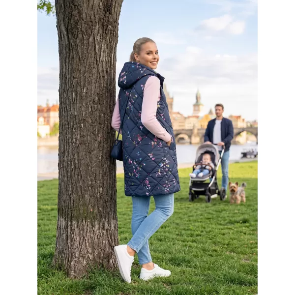  Ženski telovnik ALTISPORT DANIELA TEMNO MODRA 
