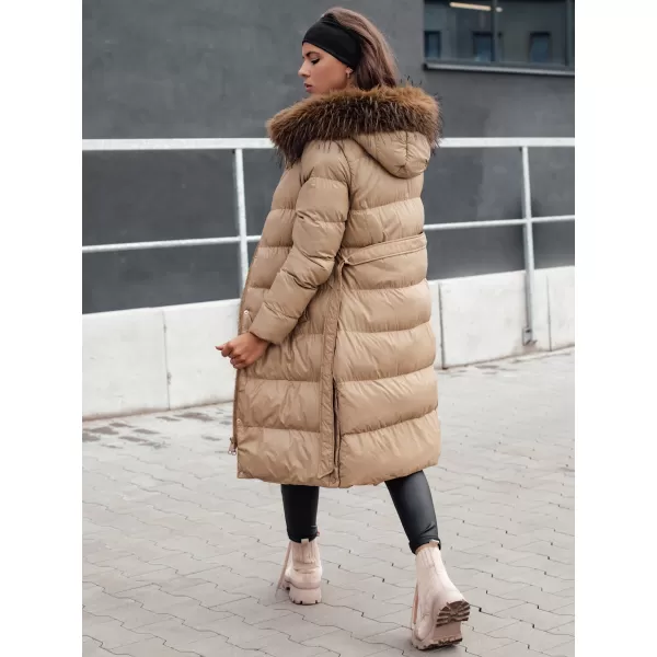  Zimski plašč DSTREET STYLEBELLA BEŽ 