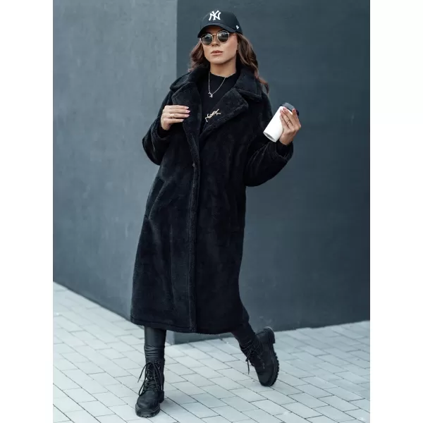  Zimski plašč DSTREET GLAMFUR ČRN 