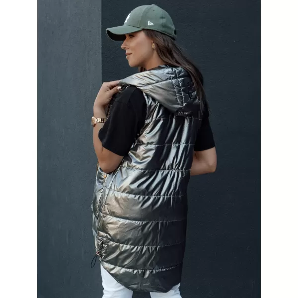  Telovnik DSTREET JESS TY4446 TEMNO SIVA 