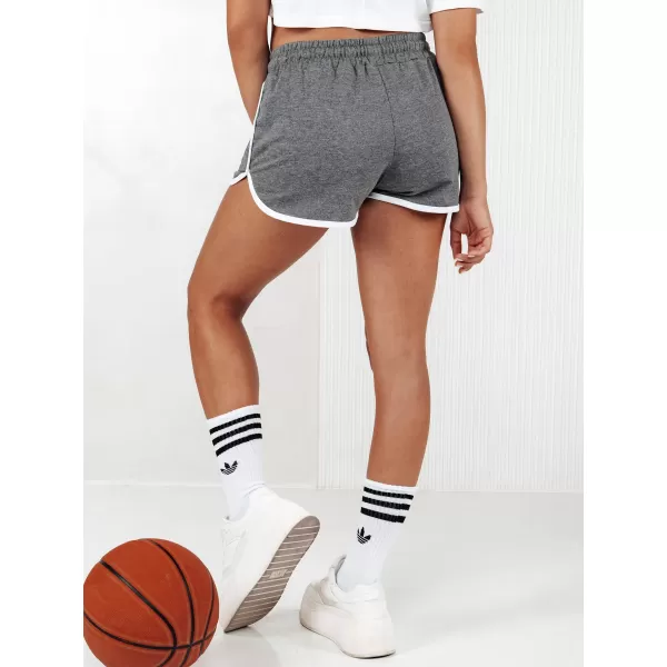  Kratke hlače DSTREET TOP SPORT TEMNO SIVA 