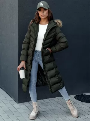 Plašč DSTREET LUXWARM TEMNO ZELENA