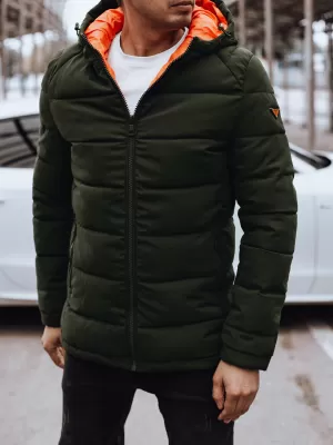 Moška zimska jakna DSTREET ZELENO