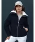 Ženska jakna DSTREET TRENDYGLAM TY4357 ČRN