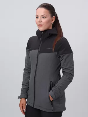 Ženska softshell jakna LOAP LUDYSA TEMNO SIVA