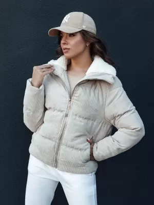 Ženska jakna DSTREET TRENDYGLAM TY4358 BEŽ