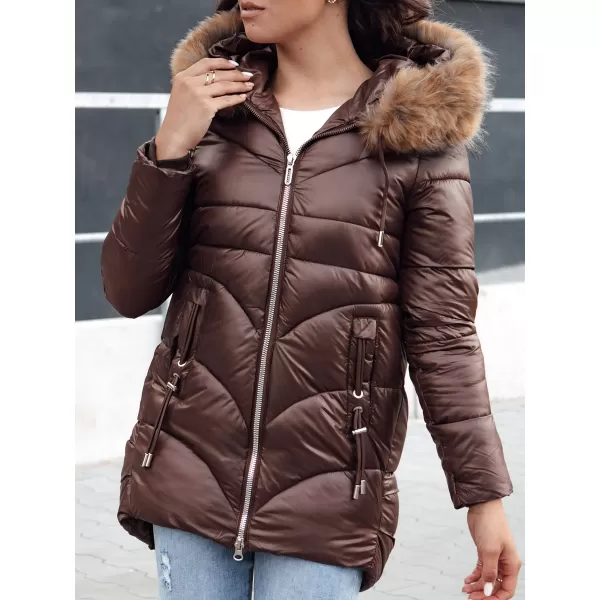  Ženska jakna DSTREET WINTERCHIC KARAMELA 