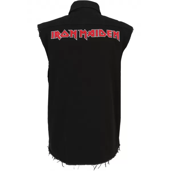  Moška srajca BRANDIT IRON MAIDEN BD61043 ČRNA 