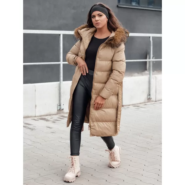  Zimski plašč DSTREET STYLEBELLA BEŽ 