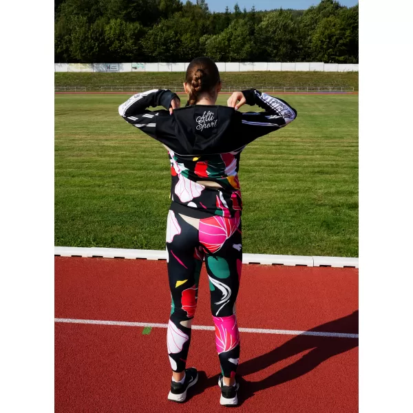  Ženski vrhunski funkcionalni pulover ALTISPORT VOJ/ALW042MI01 ČRNA 