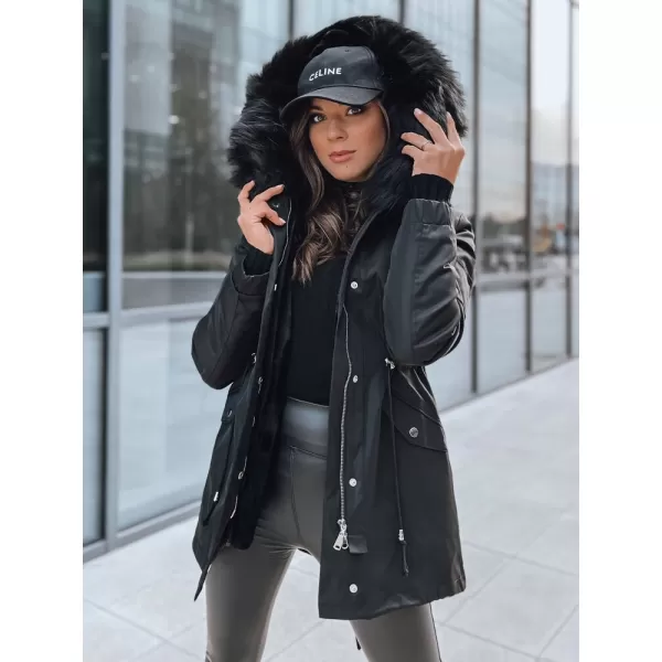 Ženska jakna DSTREET GARNET TY3957 ČRN 