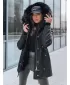 Ženska jakna DSTREET GARNET TY3957 ČRN