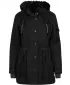 Ženska parka BRANDIT BD33122 ČRNA