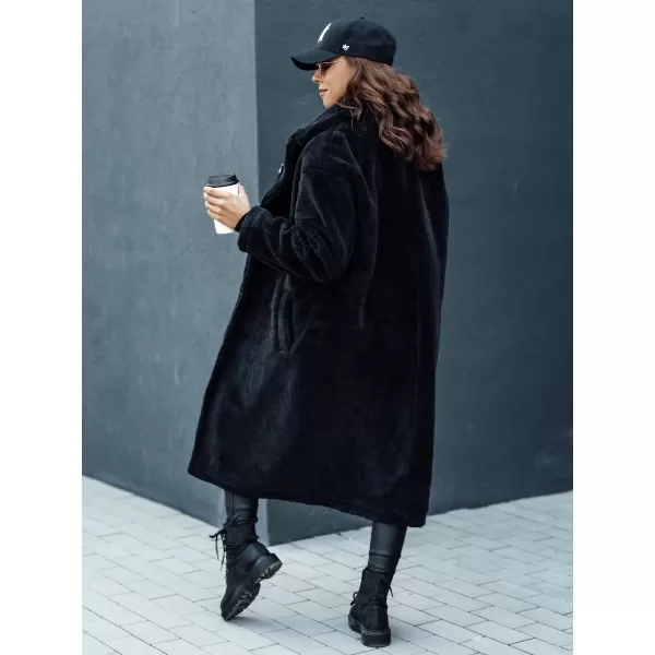  Zimski plašč DSTREET GLAMFUR ČRN 