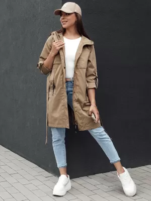 Ženska jakna DSTREET MODERNS TY4389 BEŽ