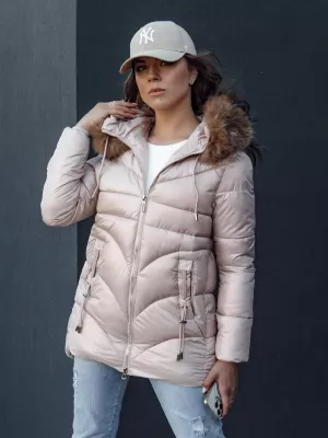 Ženska jakna DSTREET WINTERCHIC ROZA
