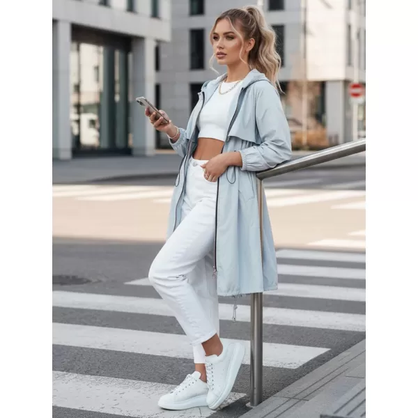  Ženski plašč DSTREET WOLINA TY4153 SVETLO SIV Dstreet1 