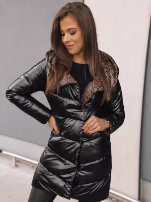 Ženska jakna DSTREET DELSY LONG TY3481 ČRN