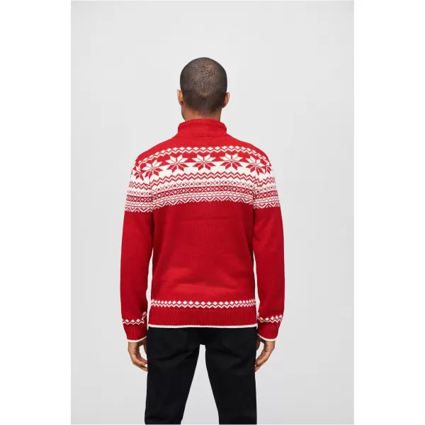  Moška jopica BRANDIT CARDIGAN NORWEGER BD5030 RDEČA 