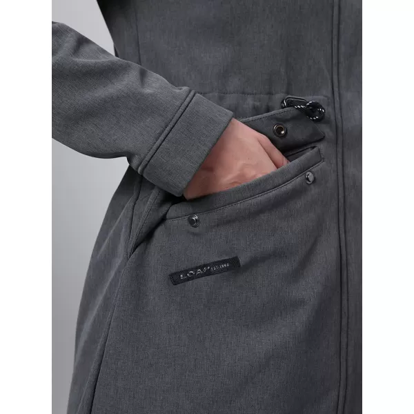  Ženski softshell plašč LOAP LUNARA TEMNO SIVA 