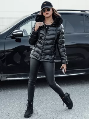 Ženska jakna DSTREET MIRIAL ty4574 ČRN