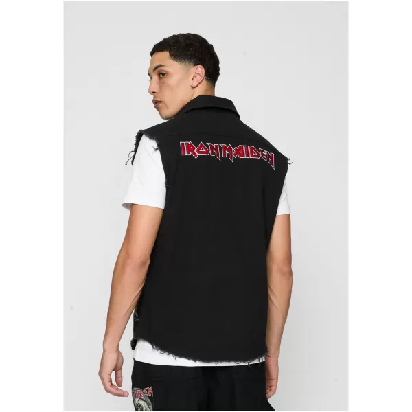  Moška srajca BRANDIT IRON MAIDEN BD61043 ČRNA 